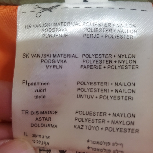 MISS FOFO Jackets & Coats Sz. L Green - Picture 10 of 12